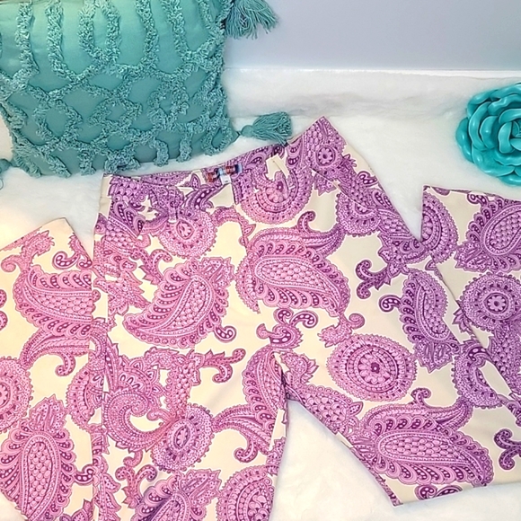 NWT Urban Outfitters Womens Paisley Pants - Picture 1 of 7